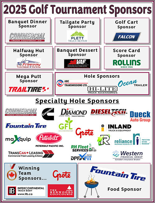 Thank You 2025 Sponsors