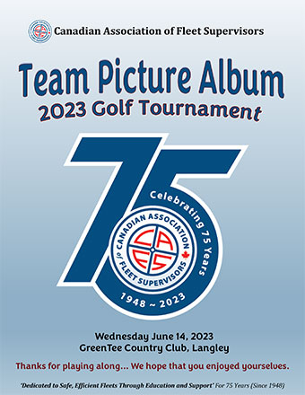 CAFS 2023 Golf Team Photo Album