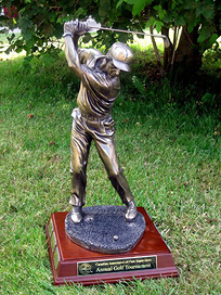 First Place Perpetual Golf Trophy