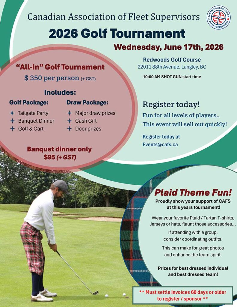 2026 CAFS Golf Tournament Registration