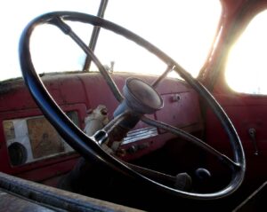Vintage Truck Steering Wheel